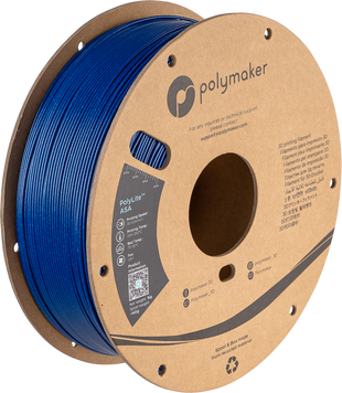 Filament, plastic for 3D printing Polymaker PolyLite™ Galaxy ASA, Galaxy Blue, 1 kg