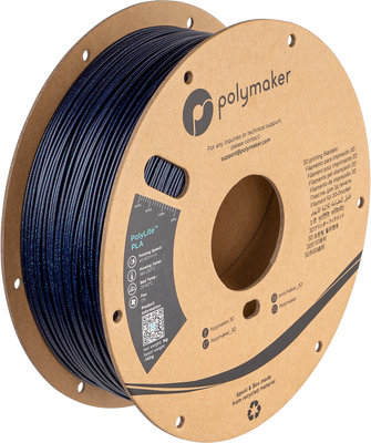 Polymaker PolyLite™ Galaxy PLA, Galaxy Dark Blue, 1 кг — філамент, пластик для 3д-друку PA02014 фото