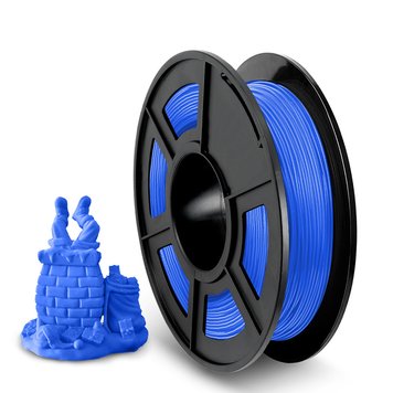 Filament, plastic for 3D printing SUNLU TPU, Blue, 0,5 kg