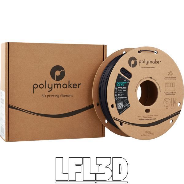 Polymaker&trade; PLA Pro, Dark Purple, 1 кг &mdash; темно-фіолетовий філамент, пластик для 3д-друку PA13017 фото