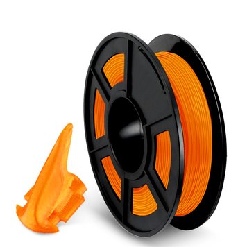 Filament, plastic for 3D printing SUNLU TPU, Orange, 0,5 kg