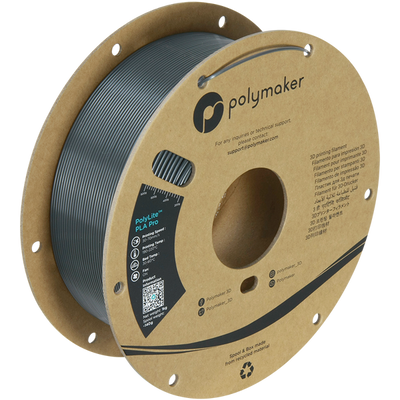 Polymaker PolyLite™ PLA Pro, Dark2 Grey, 1 кг — філамент, пластик для 3д-друку PA07056 фото