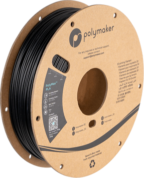 Filament, plastic for 3D printing Polymaker PolyMax™ PLA, Black, 0,75 kg