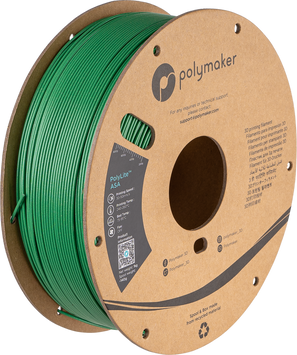 Filament, plastic for 3D printing Polymaker PolyLite™ Galaxy ASA, Galaxy Green, 1 kg