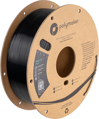 Polymaker PolyLite™ Silk PLA, Silk Black, 1 кг — філамент, пластик для 3д-друку PA03017 фото