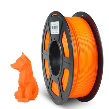 Filament, plastic for 3D printing SUNLU PLA+, Sunny Orange, 1 kg