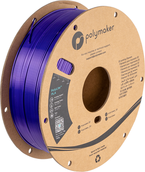 Filament, plastic for 3D printing Polymaker PolyLite™ Silk PLA, Silk Purple, 1 kg