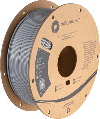 Polymaker PolyLite™ PETG, Grey, 1 кг — філамент, пластик для 3д-друку PB01003 фото