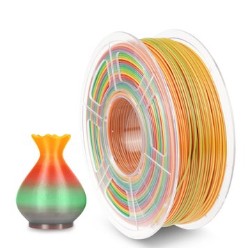 Filament, plastic for 3D printing SUNLU PETG, Rainbow, 1 kg