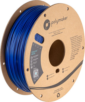 Polymaker PolyLite™ PETG, Blue, 1 кг — синій філамент, пластик для 3д-друку PB01007 фото