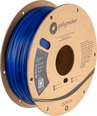 Polymaker PolyLite™ PETG, Blue, 1 кг — філамент, пластик для 3д-друку PB01007 фото