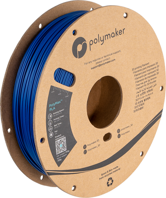 Polymaker PolyMax™ PLA, Blue, 1 кг — філамент, пластик для 3д-друку PA06005 фото