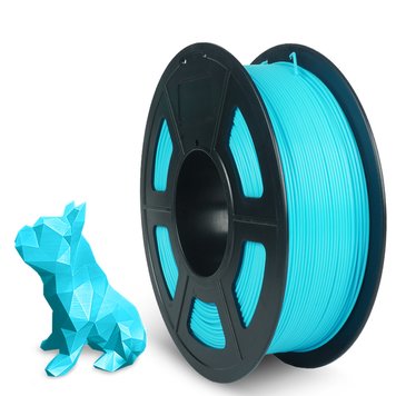 Filament, plastic for 3D printing SUNLU PLA+, Sky Blue, 1 kg