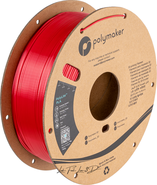 Polymaker PolyLite™ Silk PLA, Silk Rose, 1 кг — філамент, пластик для 3д-друку PA03012 фото