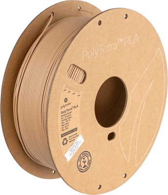 Polymaker PolyTerra™ PLA, Pastel Peanut, 1 кг — філамент, пластик для 3д-друку PM70909 фото