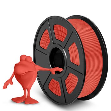 Filament, plastic for 3D printing SUNLU PLA Matte, Red, 1 kg