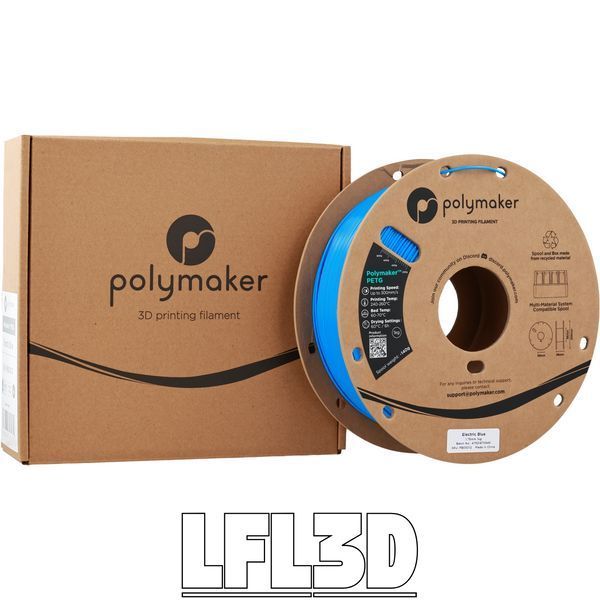 Polymaker&trade; PETG Electric Blue PB05012 photo