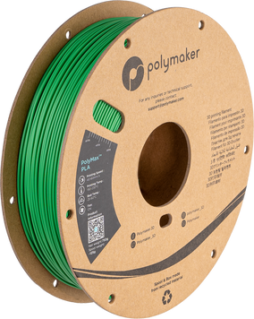 Filament, plastic for 3D printing Polymaker PolyMax™ PLA, Green, 0,75 kg