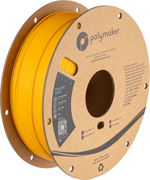 Filament, plastic for 3D printing Polymaker PolyLite™ PETG, Yellow, 1 kg