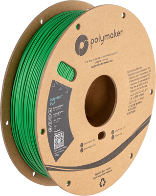Polymaker PolyMax™ PLA, Green, 1 кг — філамент, пластик для 3д-друку PA06006 фото