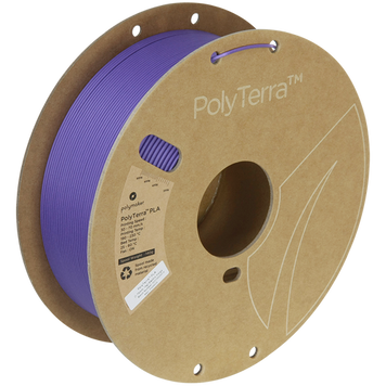 Polymaker PolyTerra™ PLA, Electric Indigo, 1 кг — фіолетовий філамент, пластик для 3д-друку PA04039 фото