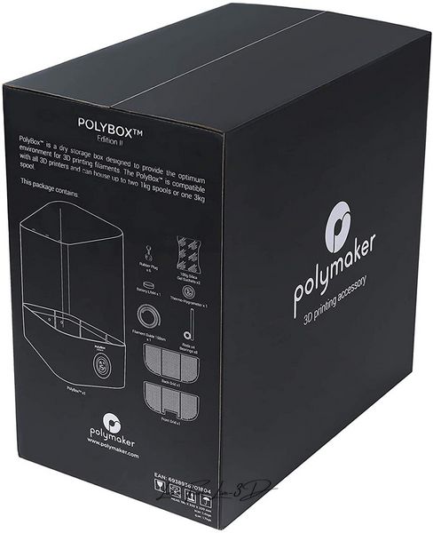 Polymaker PolyBox™ Edition II — бокс для зберігання філаменту PM70180 фото