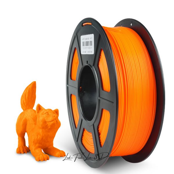SUNLU PETG, Sunny Orange, 1 кг — філамент, пластик для 3д-друку SUNLU0098 фото