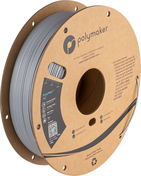 Filament, plastic for 3D printing Polymaker PolyMax™ PC, Grey, 0,75 kg