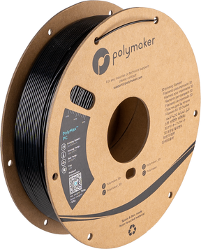 Filament, plastic for 3D printing Polymaker PolyMax™ PC, Black, 0,75 kg