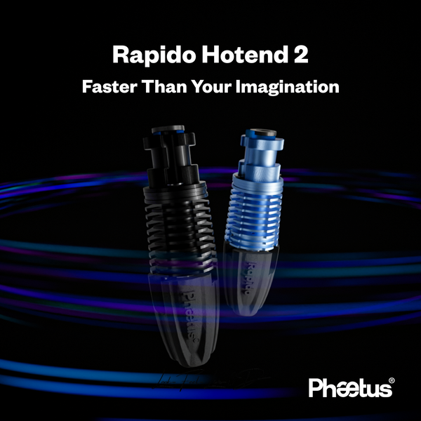 Хотенд Phaetus Rapido 2 Hotend UHF, Black, чорний Phaetus0091 фото