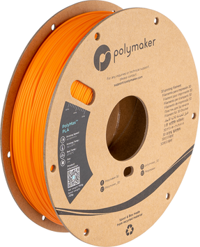 Filament, plastic for 3D printing Polymaker PolyMax™ PLA, Orange, 0,75 kg