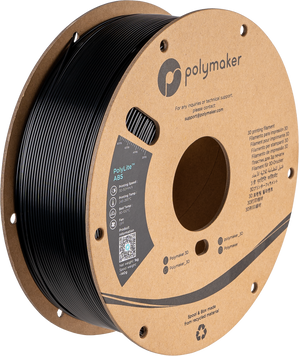 Filament, plastic for 3D printing Polymaker PolyLite™ ABS, Black, 1 kg