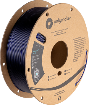 Filament, plastic for 3D printing Polymaker PolyLite™ Translucent PETG, Translucent Blue, 1 kg