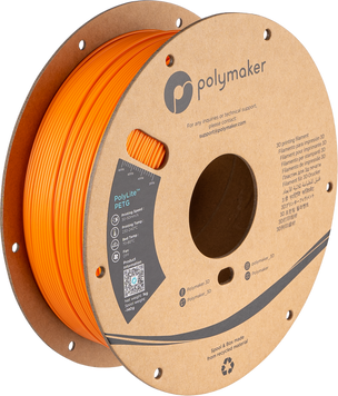 Filament, plastic for 3D printing Polymaker PolyLite™ PETG, Orange, 1 kg