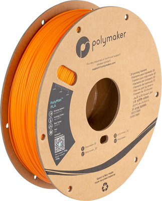 Polymaker PolyMax™ PLA, Orange, 1 кг — філамент, пластик для 3д-друку PA06008 фото