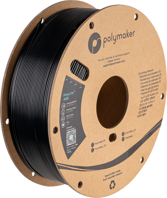 Polymaker PolyLite™ ABS, Black, 1 кг — філамент, пластик для 3д-друку PE01001 фото