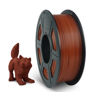 Filament, plastic for 3D printing SUNLU PETG, Chocolate, 1 kg