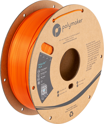 Polymaker PolyLite™ Silk PLA, Silk Orange, 1 кг — філамент, пластик для 3д-друку PA03015 фото