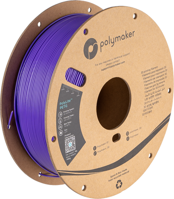 Polymaker PolyLite™ PETG, Purple, 1 кг — філамент, пластик для 3д-друку PB01008 фото