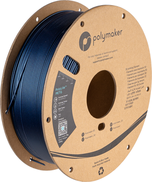 Filament, plastic for 3D printing Polymaker PolyLite™ PETG, Dark Blue, 1 kg