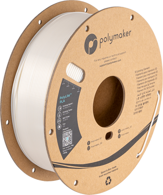 Polymaker PolyLite™ Silk PLA, Silk White, 1 кг — філамент, пластик для 3д-друку PA03010 фото