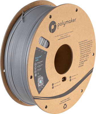 Polymaker PolyLite™ ABS, Grey, 1 кг — філамент, пластик для 3д-друку PE01003 фото