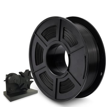 Filament, plastic for 3D printing SUNLU PLA, Black, 1 kg