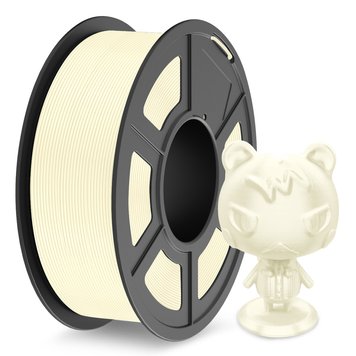 Filament, plastic for 3D printing SUNLU TPU-Silk, Cream White, 1 kg