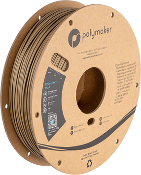 Polymaker PolyMax™ PLA, FDE, 0,75 кг — коричневий філамент, пластик для 3д-друку PA06030 фото