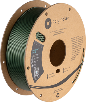 Filament, plastic for 3D printing Polymaker PolyLite™ PETG, Dark Green, 1 kg