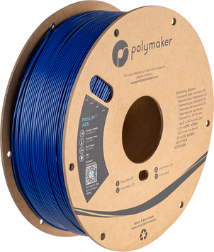 Filament, plastic for 3D printing Polymaker PolyLite™ ABS, Blue, 1 kg