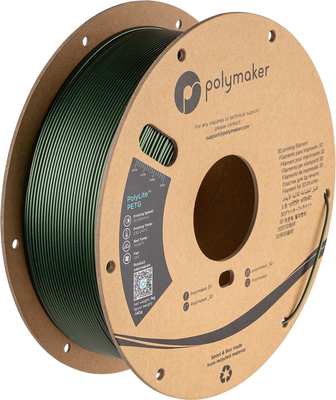 Polymaker PolyLite™ PETG, Dark Green, 1 кг — філамент, пластик для 3д-друку PB01035 фото