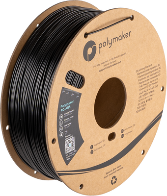 Polymaker PC-ABS, Black, 1 кг — філамент, пластик для 3д-друку PC04001 фото