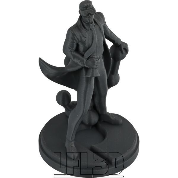 Polymaker&trade; PLA Pro, Metallic Chrome, 1 кг &mdash; сірий філамент, пластик для 3д-друку PA13029 фото